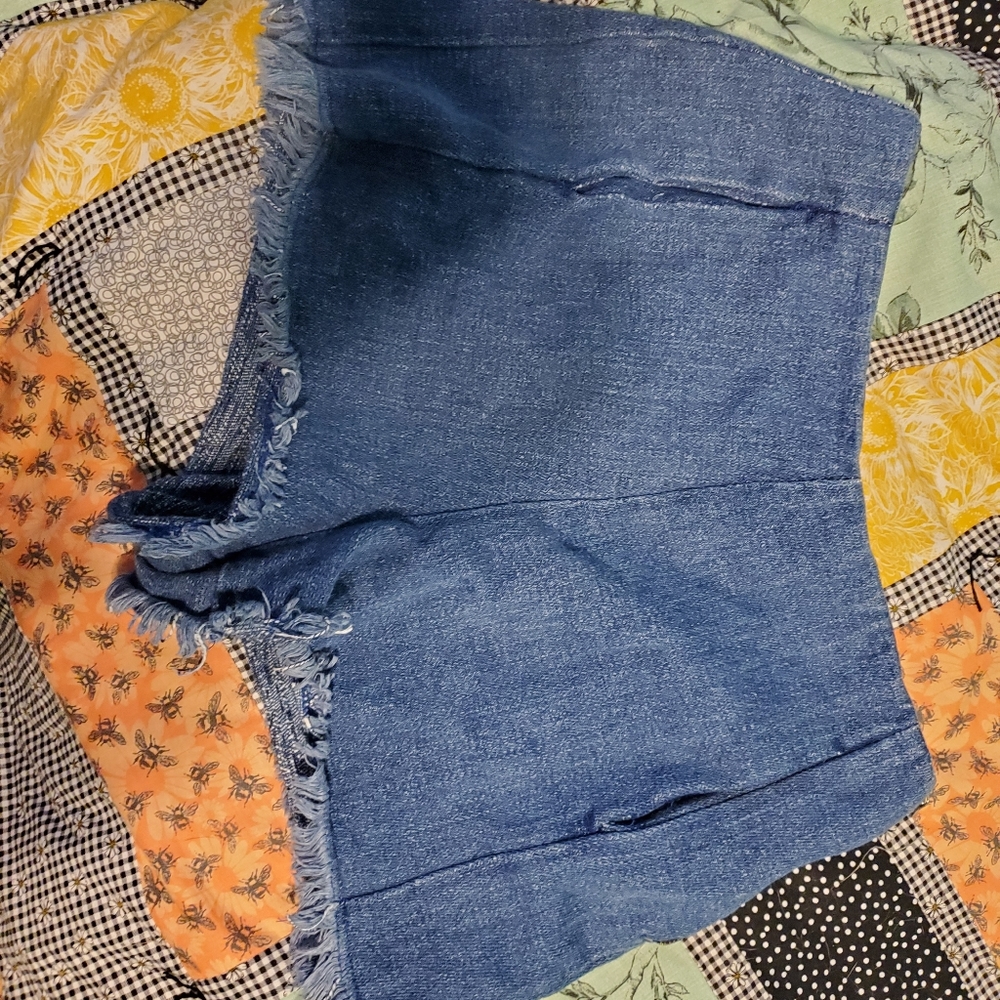 Denim 'cut-off' Shorts